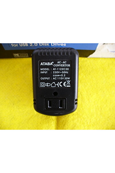 Ataba AMERİKAN ŞARJ CİHAZI 220V TO 110V VOLTAJ ÇEVİRİCİ 220V 110V AMERİKAN TÜ...