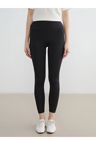 LC Waikiki Μαύρο ψηλόμεσο γυναικείο κολάν