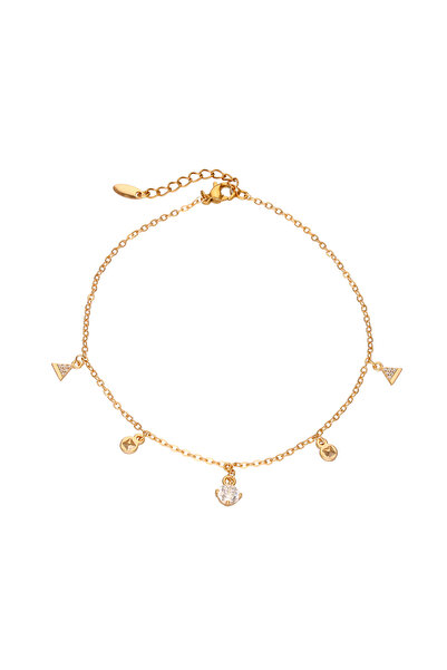 Faina Βραχιόλι αστραγάλου με γούρια