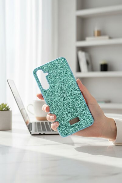 batuteknoloji Galaxy A55 Kırçıllı Taşlı Venüe BTU Silikon Kapak
