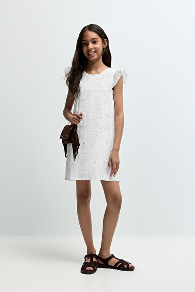 LEFTIES Fisto işlemeli elbise