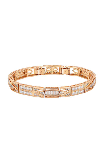 Faina Crystal-Studded Link Bracelet