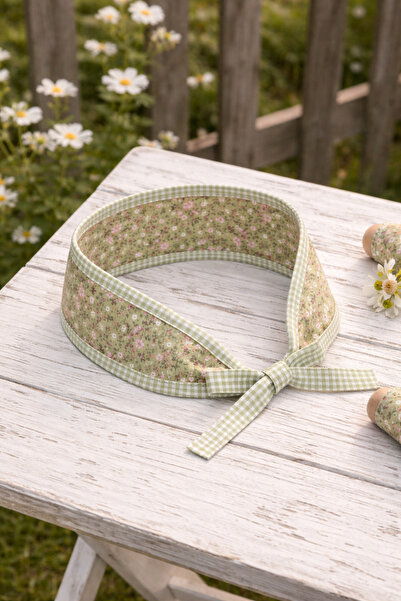 Calliopia Çiçekli Cottagecore Coquette Saç Bandanası