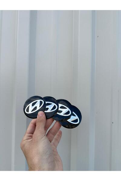 OEM HYUNDAİ Logolu Alüminyum Dış Kaplama Jant Göbeği Arması Yapıştırma 56 Mm ...
