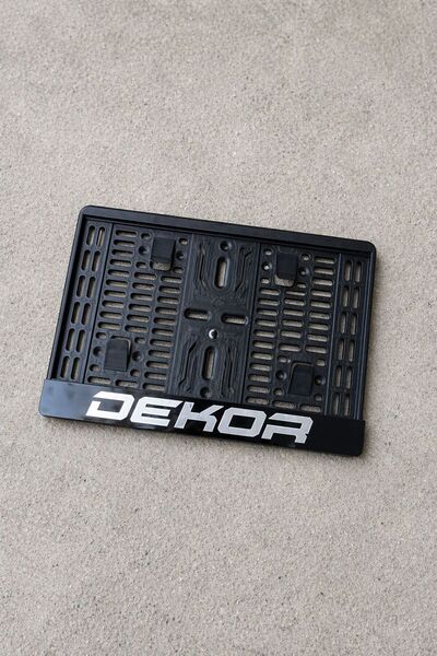 Carvian DEKOR Pleksi Motor Plakalık