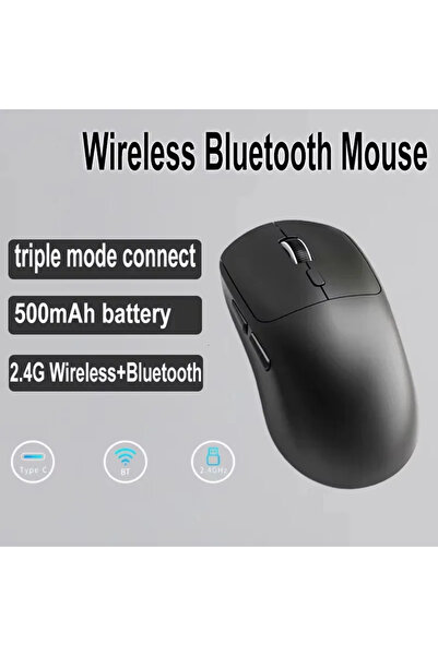 plentiful 3 Modlu Kablosuz Oyun Mouse Type-C Şarjlı Bluetooth 2.4GHz Dual Mod...