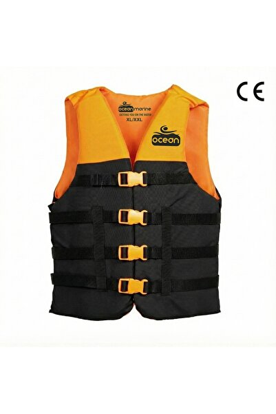 Genel Markalar Turuncu Ocean Can Yeleği 50N Yüzdürme Yardımı CE Belgeli