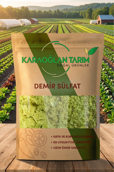 karaoğlan tarım Demir Sülfat - Bitki Ve Çim Coşturan Sararma Karşıtı Bitki Be...