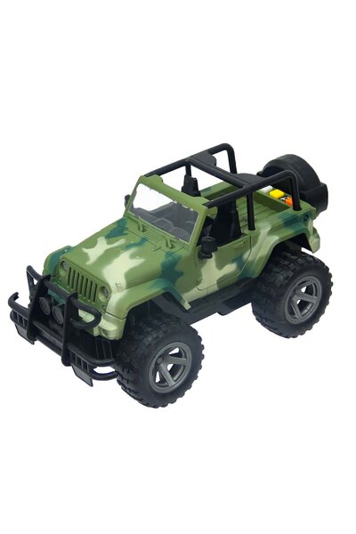 TOYFEST سيارة جيب صوتية ومضيئة من سانمان 1:16