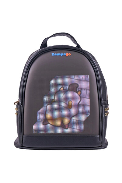TOYFEST Zampago Showme Backpack with Led Screen-Black