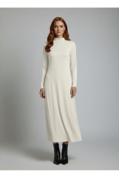 Betimoda Γυναικείο μακρυμάνικο φόρεμα από βισκόζη τεσσάρων εποχών, μίντι μήκο...