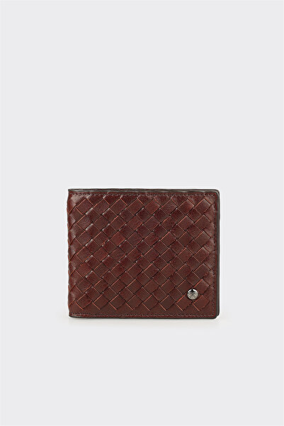 Elle Shoes Kahve Deri Erkek Cüzdan