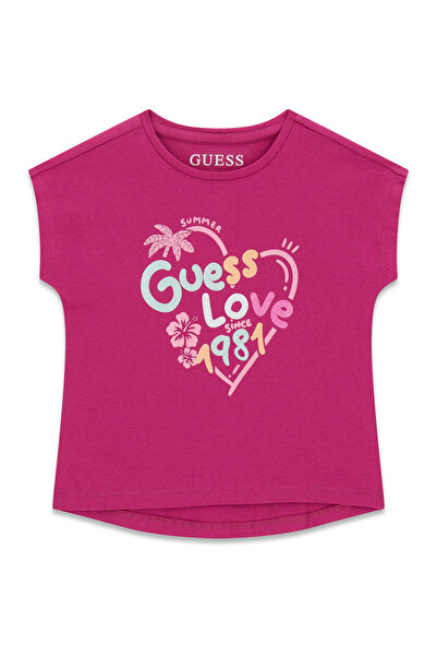 Guess تي شيرت عالي ومنخفض من SS
