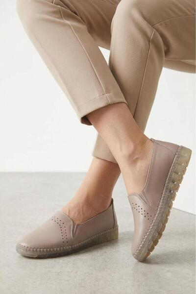 PİSAGOR Ps-551 Women's Genuine Leather Orthopedic Casual Shoes