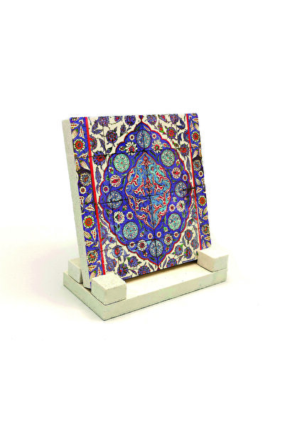 Sadrazam Πέτρινη βάση γραφείου με τυπωμένο σχέδιο πλακιδίων από το ιστορικό ι...