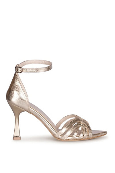 Solly 233 Mg Gold Heeled Women's Shoes