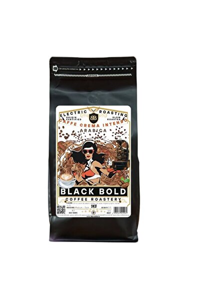 BLACK BOLD Ειδικοί κόκκοι καφέ Caffe Crema Intenso, 100% Arabica, ελεγχόμενη ...