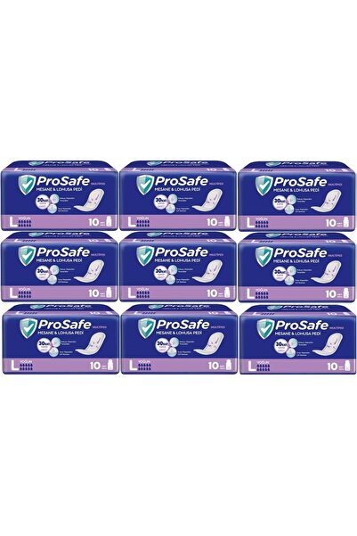 PROSAFE Mesane & Lohusa Pedi L-Büyük Yoğun 90 Adet (9PK*10)