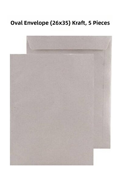 Oyal Φάκελος-τσάντα 26x35 Kraft 90 γρ. 5 Τεμάχια – Ανθεκτική και Φυσική Λύση ...