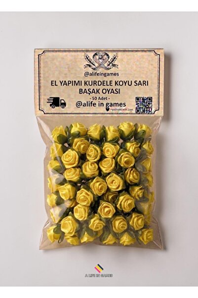 a life in games Κορδέλα με Κεντήματα Λουλουδιών 50 Τεμάχια – Χειροποίητο Λουλ...