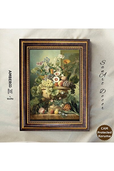 Sanart Vintage ζωγραφική, ελαιογραφία, καρέ καρέ, καλλιτεχνική διακόσμηση, ρε...