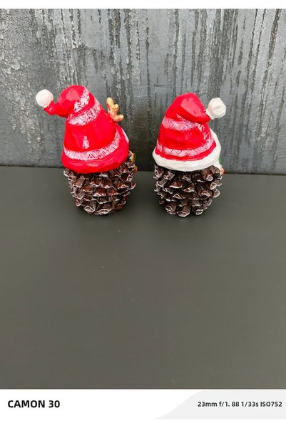epoxiawood Christmas Themed Colorful Decorative Object, Christmas Gnome, New Year Gift