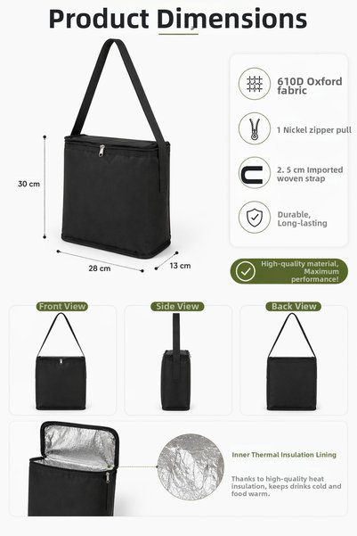 limocca home textile 14 Liter Thermos Bag |   Insulated, Suitable for Beach, Picnic, Camping, and Daily Use