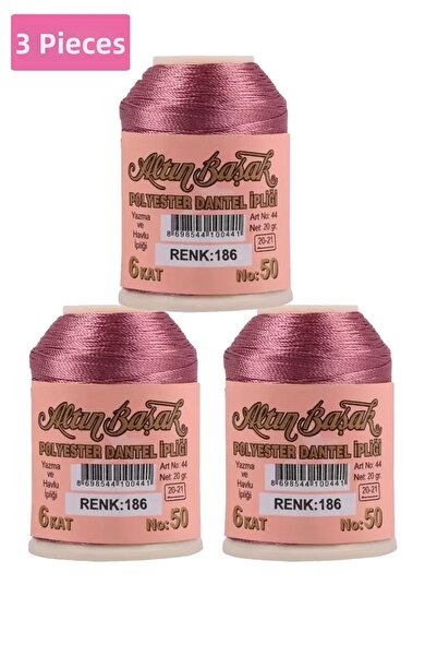 Generic Brand 3 Pieces of Gold Spike and Lace Rope 20 g - Royaleks - No: 186