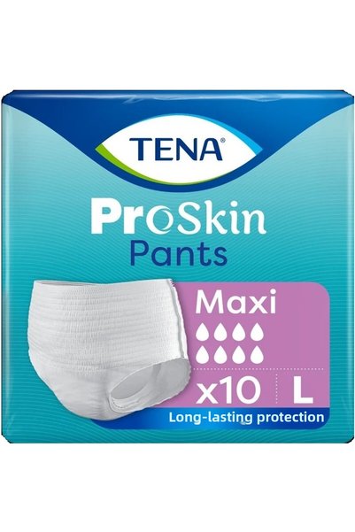 TENA Proskin Pants Maxi Absorbent Panties Adult Diapers L - Large - Large 20 Pieces