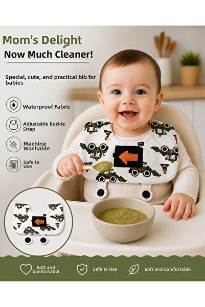 greenmoss Cute Design Baby Bib / Collar / Scarf