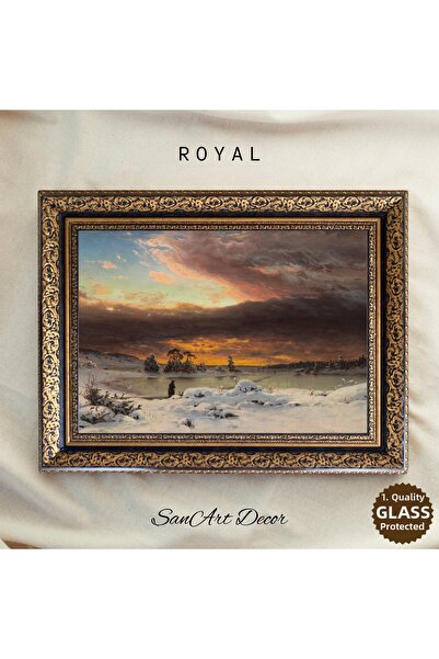 Sanart Vintage ζωγραφική, ζωγραφική με λάδι, ζωγραφική με κορνίζα, καλλιτεχνι...