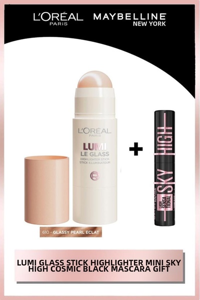 L'Oreal Paris L'Oréal Lumi Glass Wet Finish Stick Illuminator 610 & Maybellin...