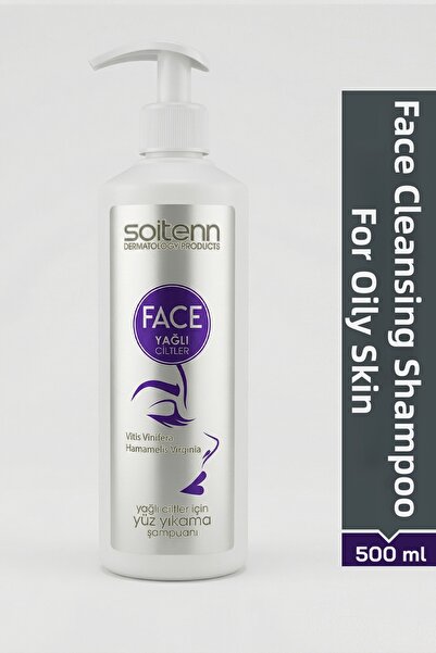 SOİTENN Salicylic Acid Zinc Vitamin E Facial Cleansing Shampoo for Oily Skin ...