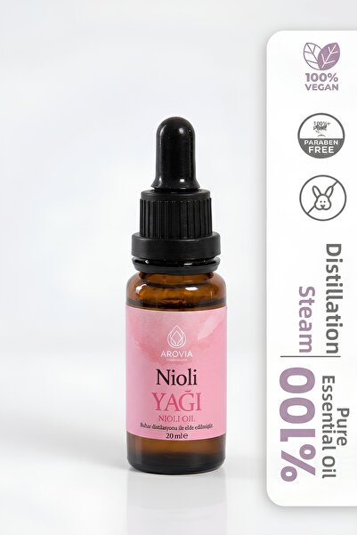 AROVİA Nioli Essential Oil Pure and Natural Niaouli Essential Oil 20 ml with ...