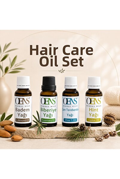 OENS COSMETİC مجموعة زيوت العناية بالشعر |   زيوت طبيعية من الروزماري والهند ...