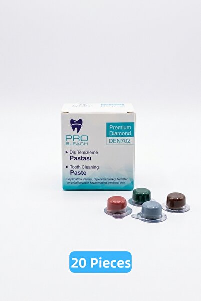 pro bleach معجون تنظيف الأسنان بجزيئات الألماس 20 قطعة |   التبييض المكثف وال...