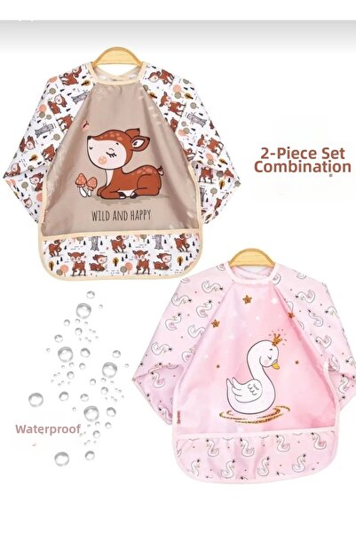 BabyWings Liquid-Proof Baby Bib Set of 2
