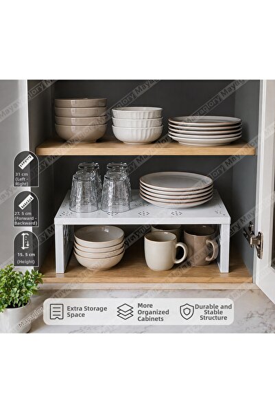 Mayaglory Οργανωτής Εσωτερικού Ντουλάπιου, Οργανωτής Πάγκου Κουζίνας, Οργανωτ...