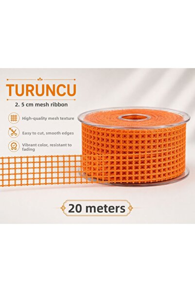 Esteks Dantel ve Tekstil Aksesuarları Κορδέλα 2,5 εκ. 20 μέτρα, Κορδέλα διακό...