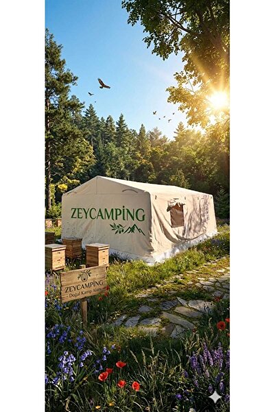 Zey Camping Profesyonel 4x5 Bal Sağım Ve Orman Barınma Çadırı