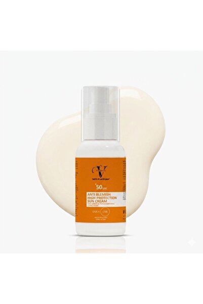 Vitanova Spf 50+ UVA/UVB Korumalı Leke Karşıtı Güneş Kremi-Tüm Ciltler 50 ML