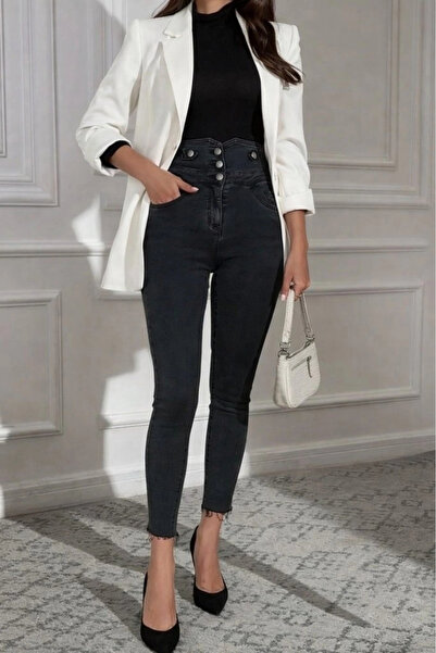 Veyodo Τζιν - Πολύχρωμο - Skinny