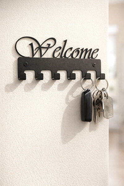 VENON WELCOME ΜΕΤΑΛΛΙΚΟ ΜΠΡΕΛΟΥΡΑΚΙΑ ΜΑΥΡΟ ΜΕ ΜΕΤΑΛΛΙΚΟ ΣΤΡΙΓΚΑΛΟ Μοντέρνα δι...