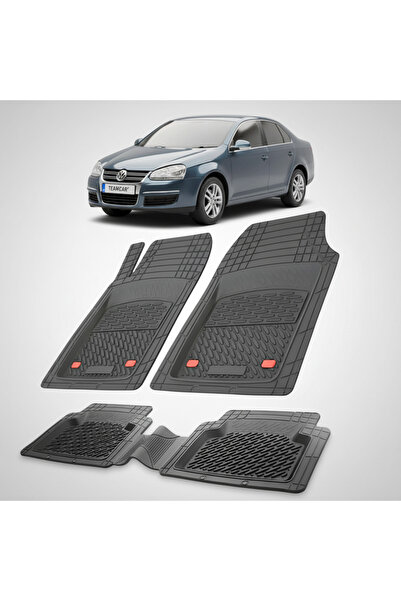 TEAMCAR ®   Covorașe auto, tip tavă, compatibile cu Volkswagen Jetta V (2005–...