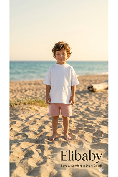 Cotton Oversize Sleeveless Fabric Baby Kids T-Shirt