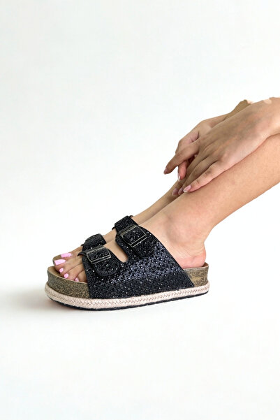 inizio Μαύρη Πέτρα Ανατομικές Γυναικείες Παντόφλες EW7038