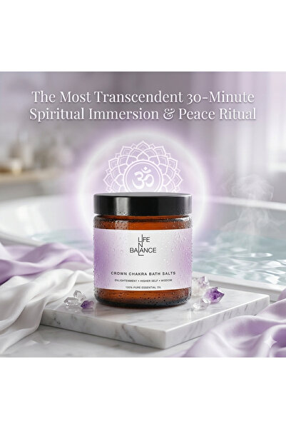 Lifenbalance Crown Chakra Bath Salts 250 gm