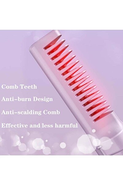 Arabest Mini Cordless Hair Straightener,LCD Display,Portable Travel Heat Brus...