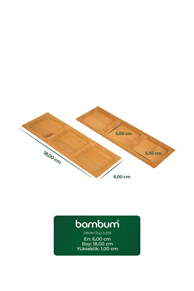 Bambum Almeria 2 Adet 3'lü Sosluk B2511