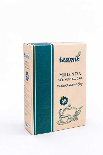 teamix Mullein Tea Sığır Kuyruğu Bitkisel Karışımlı 60 gr 30 Süzen Poşet
